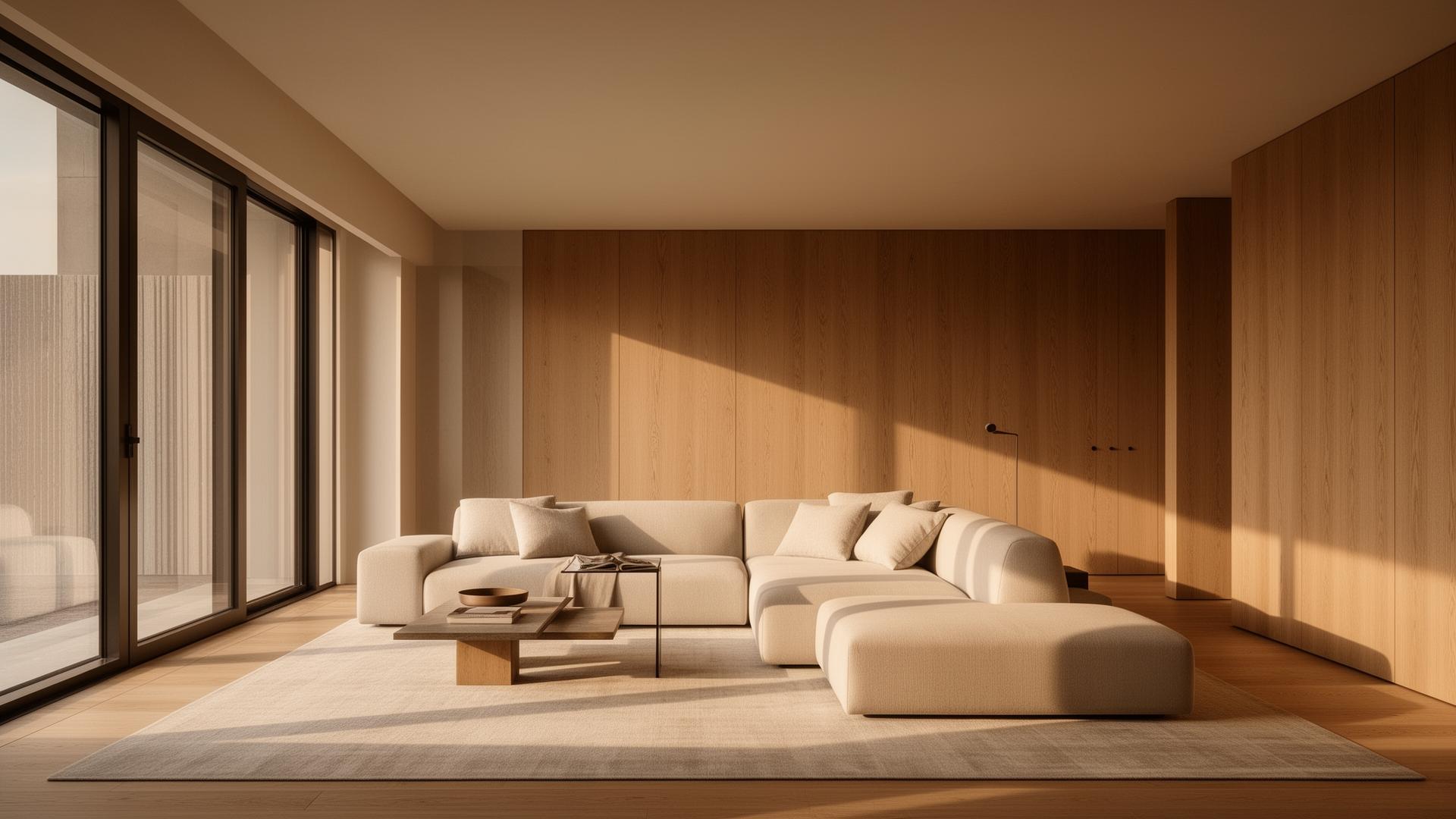Interior de diseño con muebles Comercial Innova